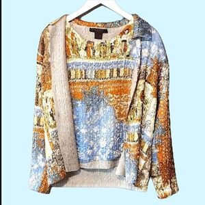 2-Piece Pleats Collection by Pings Imports Size XL Women's Jacket and Tank Top